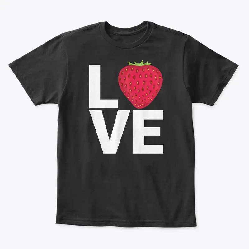 Kid's LOVE: Strawberry (Multiple Colors)